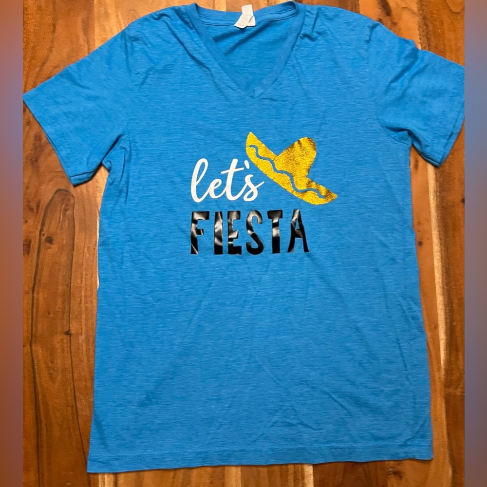Bella+Canvas Let’s Fiesta Mexican Festival Shirt